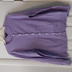 Purple Land's End Women's Sweater